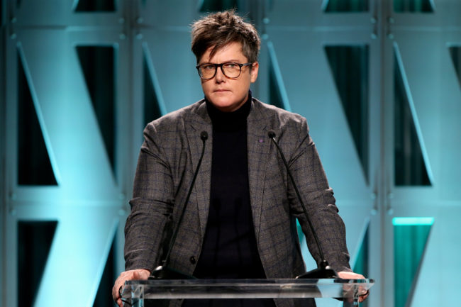Hannah Gadsby speaks onstage during The Hollywood Reporter's Power 100 Women In Entertainment at Milk Studios on December 5, 2018 in Los Angeles, California.