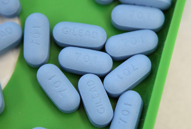 Antiretroviral pills Truvada, or PrEP. 