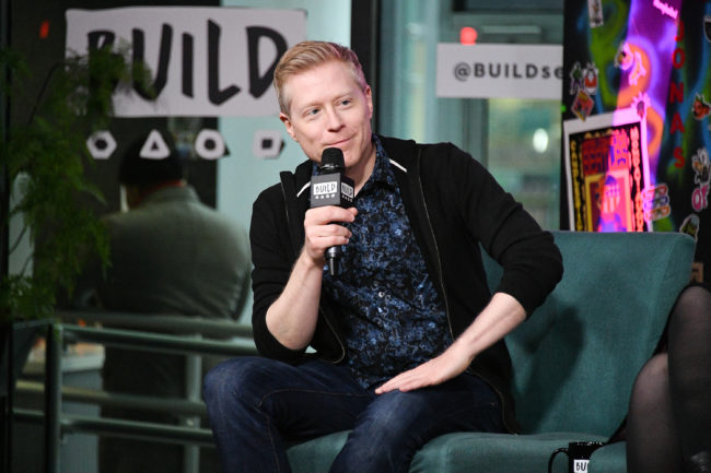 Anthony Rapp (Lieutenant Paul Stamets) visits Build to discuss "Star Trek: Discovery" at Build Studio on January 16, 2019 in New York City.