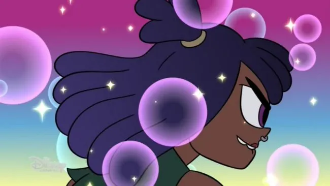 A shot from Disney Channel cartoon Star vs. the Forces of Evil showing Brunzetta.