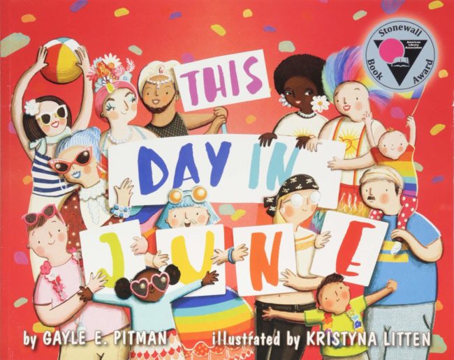 "This Day in June" by Gayle E. Pitman joined a John Oliver book on the most-banned book list