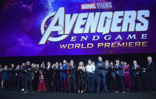 World Premiere of Marvel Studios' "Avengers: Endgame" at the Los Angeles Convention Center on April 23, 2019 in Los Angeles, California.