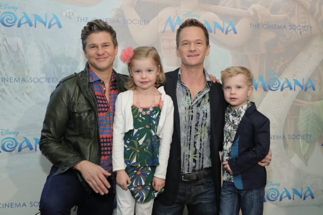 Neil Patrick Harris family with husband David Burtka and twins