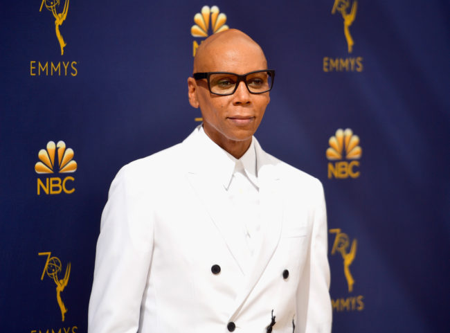 RuPaul attends the 70th Emmy Awards at Microsoft Theater on September 17, 2018 in Los Angeles, California.