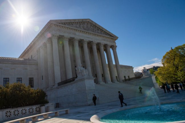 The United States Supreme Court is seen on April 15, 2019 in Washington DC.