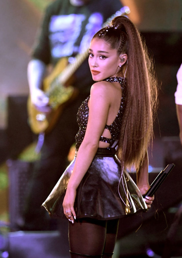 Ariana Grande performs with NSYNC at Coachella