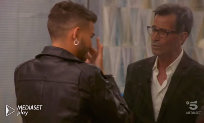 Cristian Imparato and his father shared a moment during the Big Brother episode on Monday.