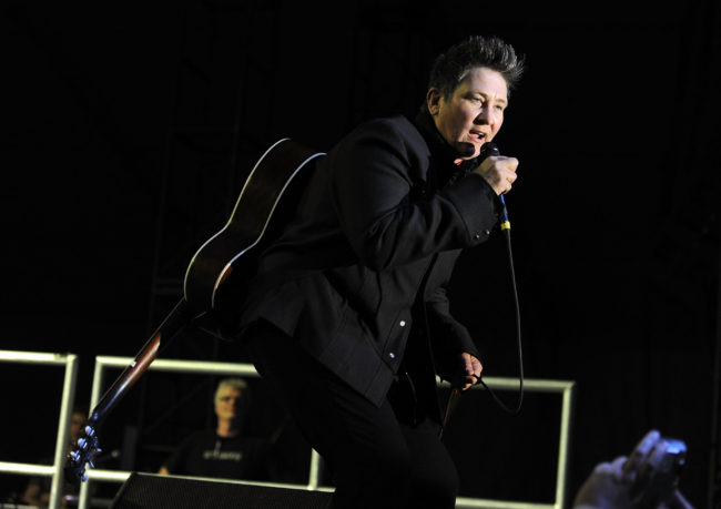 k.d. lang performs onstage at Stagecoach: California's Country Music Festival. (Frazer Harrison/Getty Images)