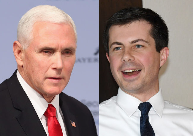 Second Lady Karen Pence has claimed her husband, Vice President Mike Pence and presidential hopeful Pete Buttigieg have a "great relationship."