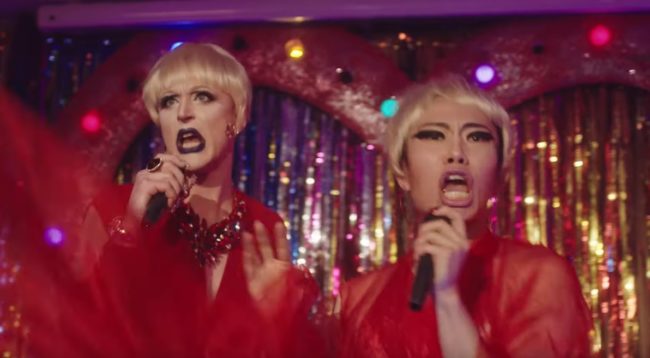 The drag queens serving their best P!nk looks in the "Walk Me Home" video