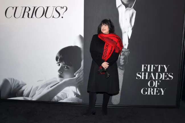 Author EL James attends the premiere of Fifty Shades Darker at The Theatre at Ace Hotel on February 2, 2017 in Los Angeles, California.