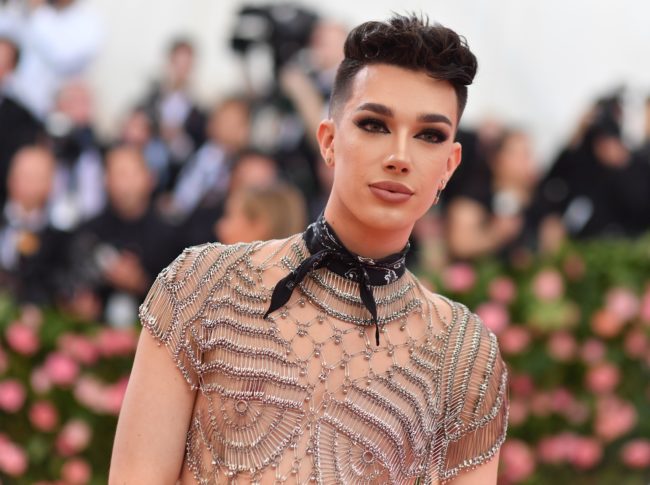 US internet personality James Charles arrives for the 2019 Met Gala at the Metropolitan Museum of Art on May 6, 2019, in New York. 