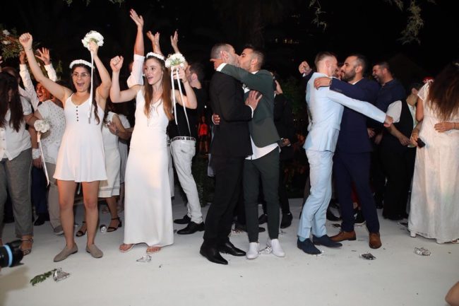 Tel Aviv same-sex wedding Israel 