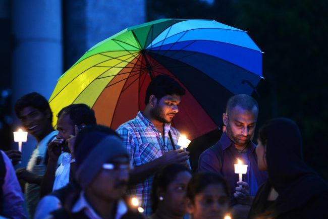  American Medical Association: Transgender people take part in a candle light vigil on the Transgender Day of Remembrance in Bangalore on November 20, 2015. 