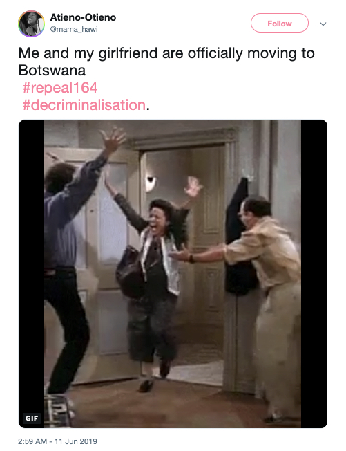 Botswana decriminalisation gay sex